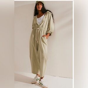 Free People Adela Hoodie Jumpsuit